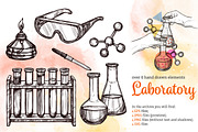 Laboratory Sketch Set