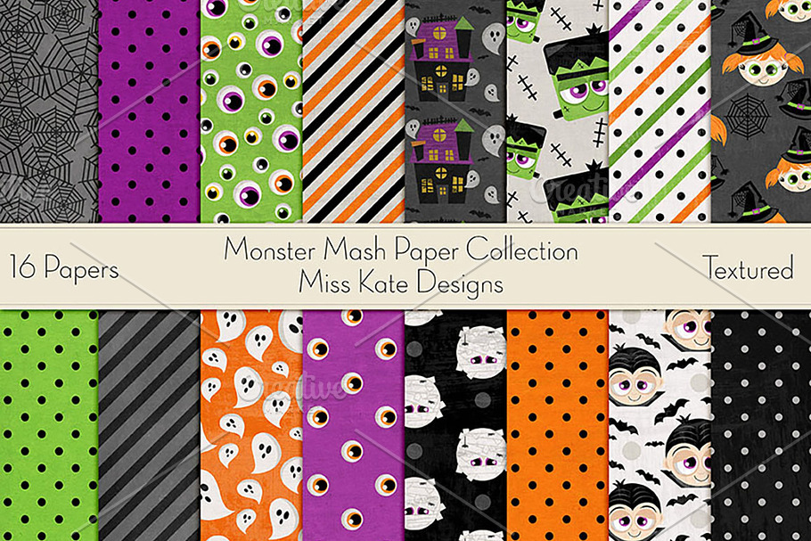 Monster Mash Paper Collection