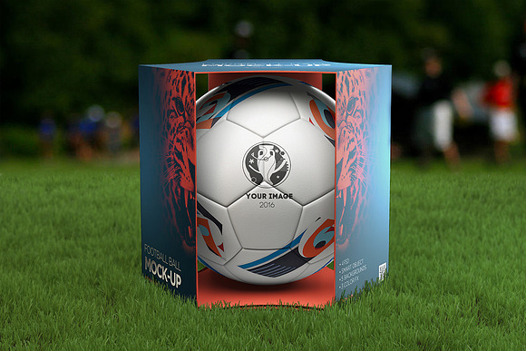 Soccer Ball Mock-up in Product Mockups - product preview 2