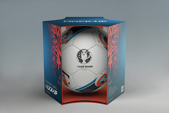 Soccer Ball Mock-up in Product Mockups - product preview 3