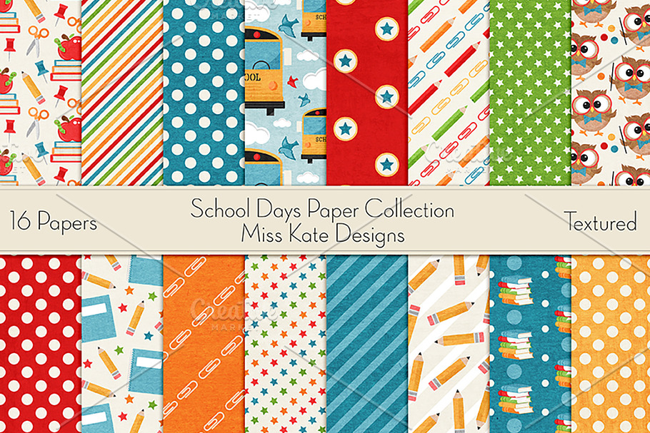 School Days Paper Collection