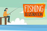 25 Fishing Clipart Illustration