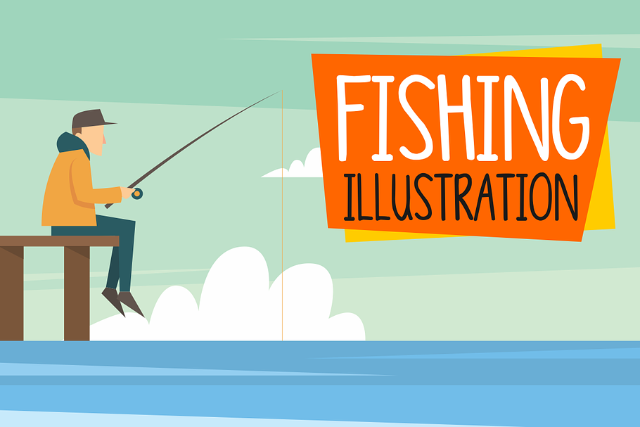 25 Fishing Clipart Illustration in Illustrations - product preview 8