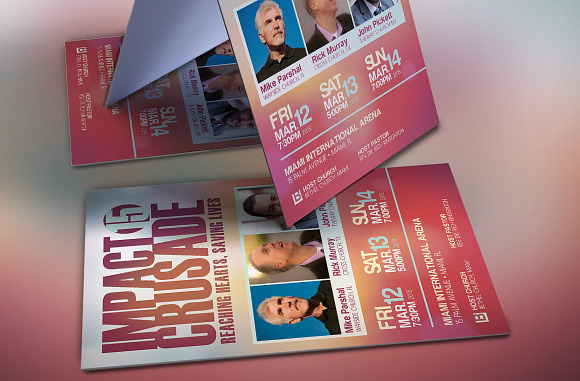 Church Crusade Flyer Template in Flyer Templates - product preview 2
