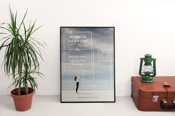 Posters | Women Fashion in Flyer Templates - product preview 1