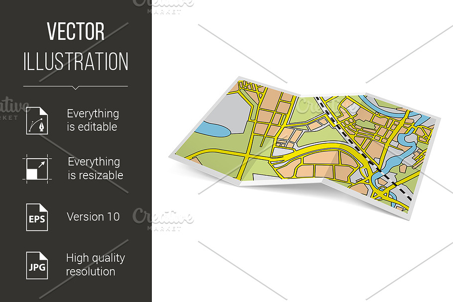 Map booklet in Graphics - product preview 8