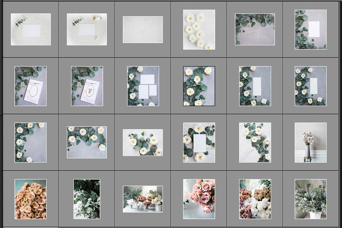 Eucalyptus Floral Mockup Bundle in Instagram Templates - product preview 8