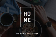 Home Minimal Powerpoint Template