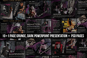 Grunge Dark Presentation "Desdemona"