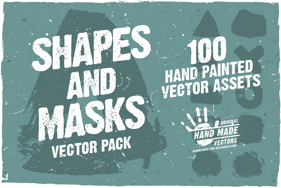 Shapes and Masks - Vector pack in Textures - product preview 8