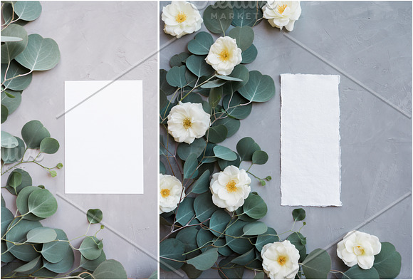 Eucalyptus Floral Mockup Bundle in Instagram Templates - product preview 7