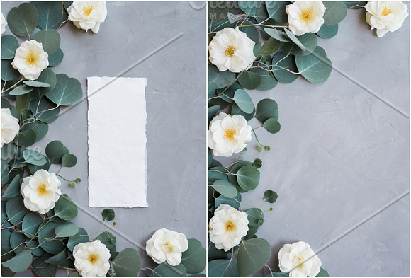 Eucalyptus Floral Mockup Bundle in Instagram Templates - product preview 8