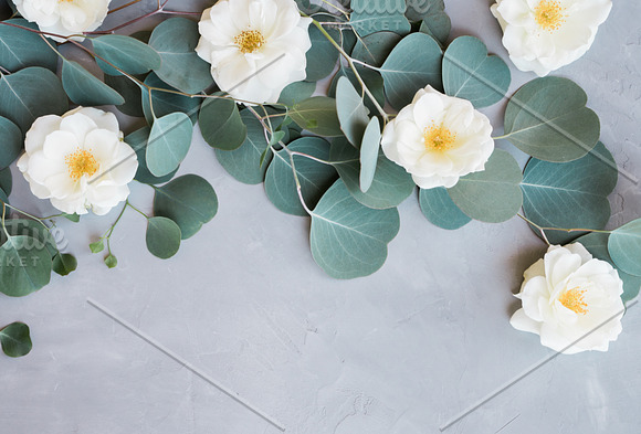 Eucalyptus Floral Mockup Bundle in Instagram Templates - product preview 11