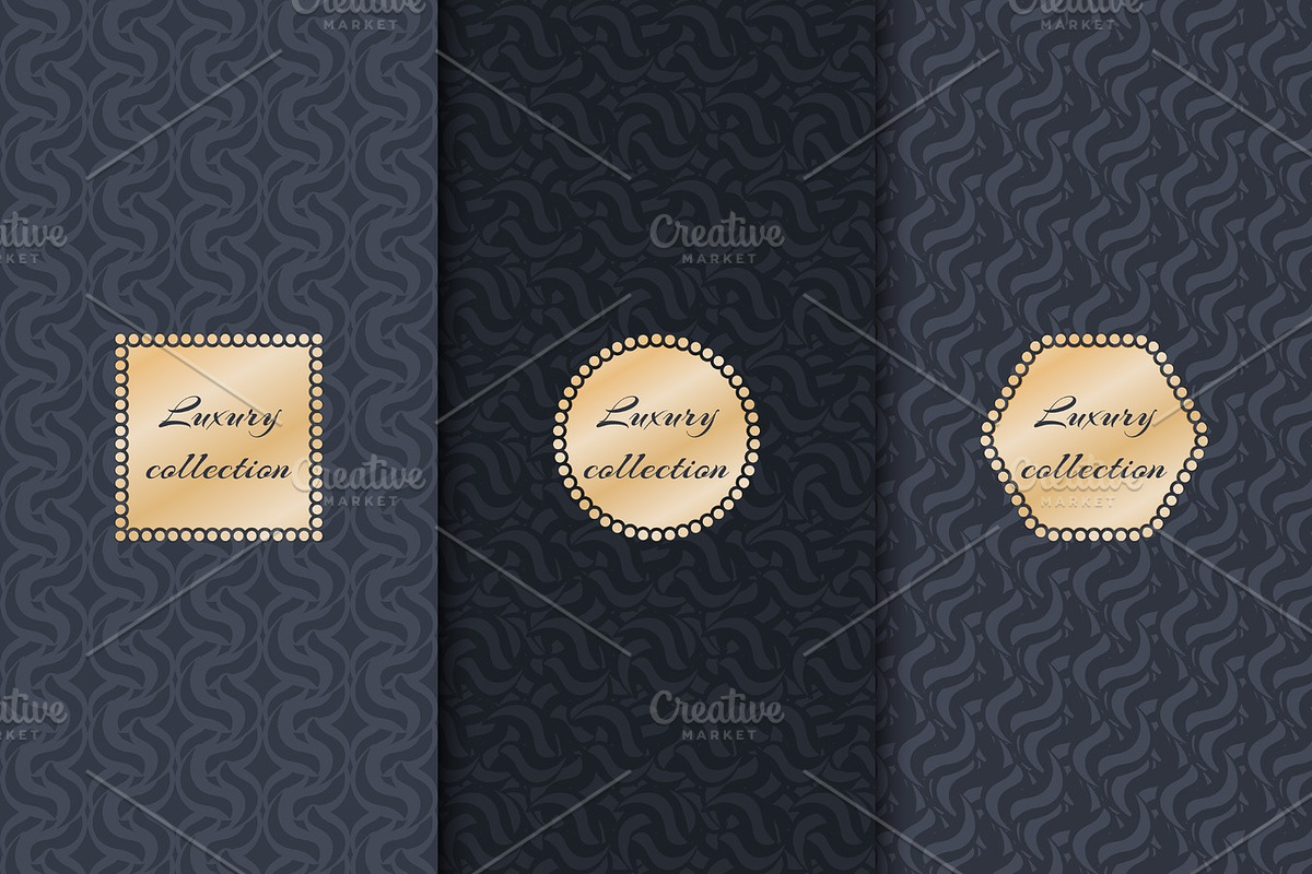 Set of luxury backgrounds in Illustrations - product preview 8