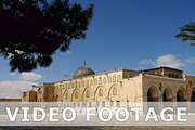 Al-Aqsa Mosque in Jerusalem timelapse