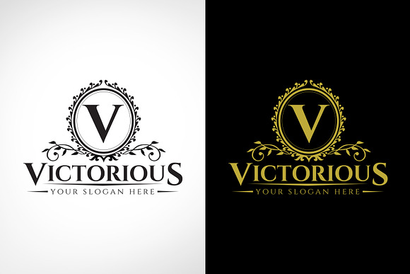 Victorious Luxury Logo in Logo Templates - product preview 1
