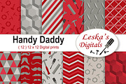 Father's Day Scrapbooking - Red