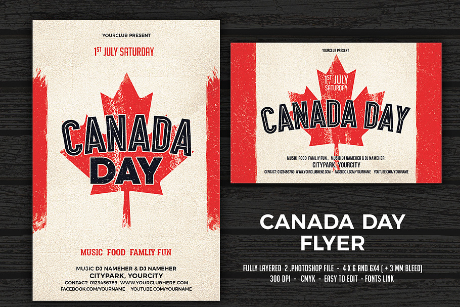 Canada Day Flyers