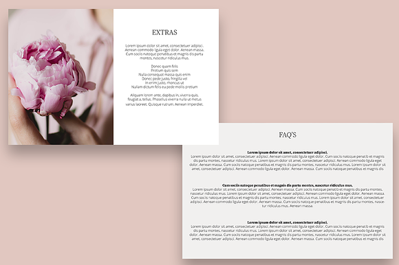 Photography Services Brochure in Brochure Templates - product preview 4