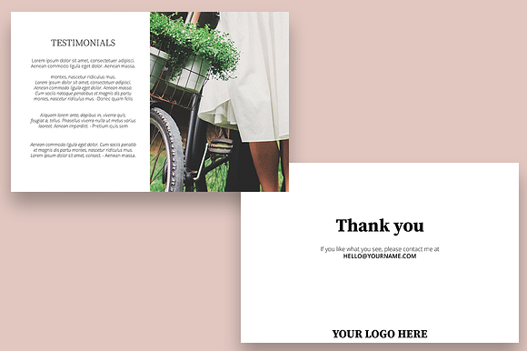 Photography Services Brochure in Brochure Templates - product preview 5