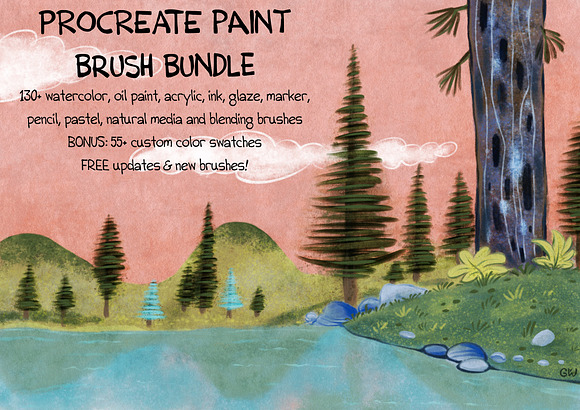 PAINT Bundle: 150+ Procreate Brushes in Photoshop Brushes - product preview 21