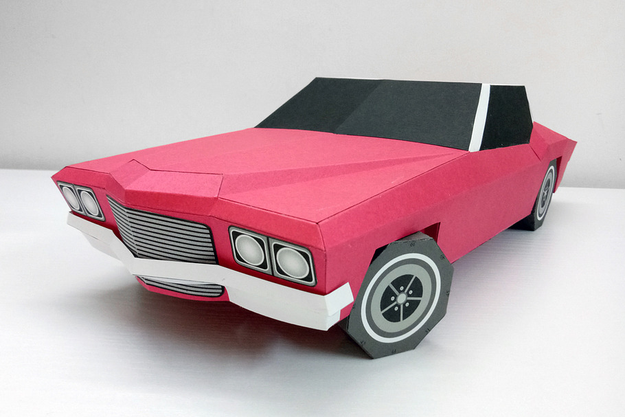 DIY Classic Car - 3d papercrafts