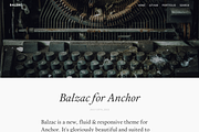 Balzac for AnchorCMS