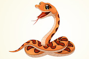 Petite funny snake