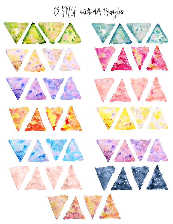 Watercolor Texture Clipart in Textures - product preview 3