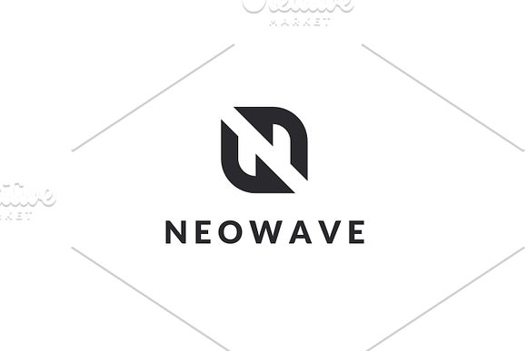 Neowave - Letter N Logo in Logo Templates - product preview 2