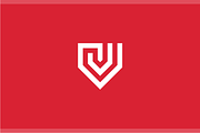 V-shield - Letter V Logo