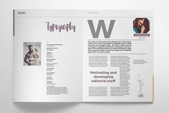 Lifestyle - Magazine Bundle 01 in Magazine Templates - product preview 13