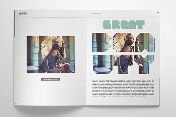 Lifestyle - Magazine Bundle 01 in Magazine Templates - product preview 17
