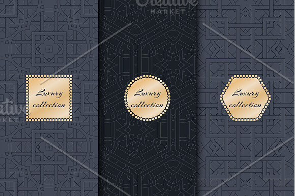 Set of luxury backgrounds in Illustrations - product preview 3