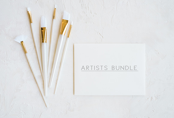 Artists Styled Stock Bundle in Pinterest Templates - product preview 12