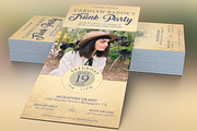 Retro Trunk Party Flyer Template