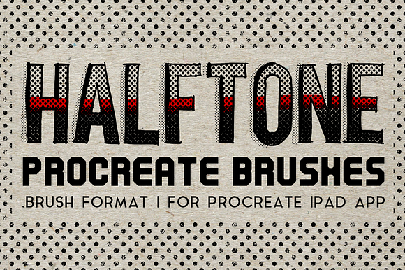 Halftone Procreate Brushes in Photoshop Brushes - product preview 5