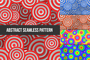 Abstract Round Seamless Pattern