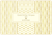 Gold Glitter Stripes, Vol 1