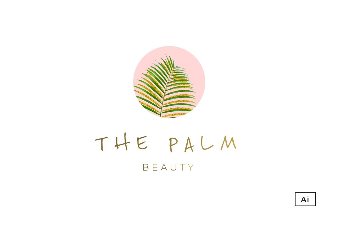 The Palm Tropical Logo Template in Logo Templates - product preview 8