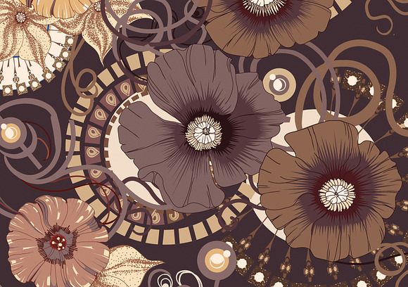 11 floral seamless patterns in Patterns - product preview 1
