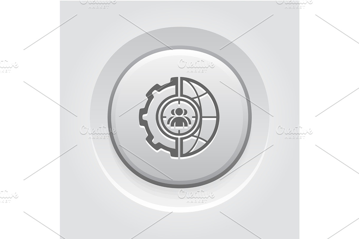 Global Targeting Icon in Illustrations - product preview 8