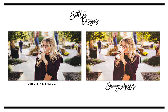 Sunny Hipster Adobe Lightroom Preset in Add-Ons - product preview 3