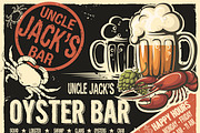 Uncle Jack’s oyster bar poster