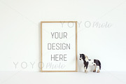 Nursery Styled Thin Wooden Frame