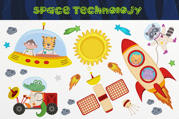 animals in space in Graphics - product preview 2