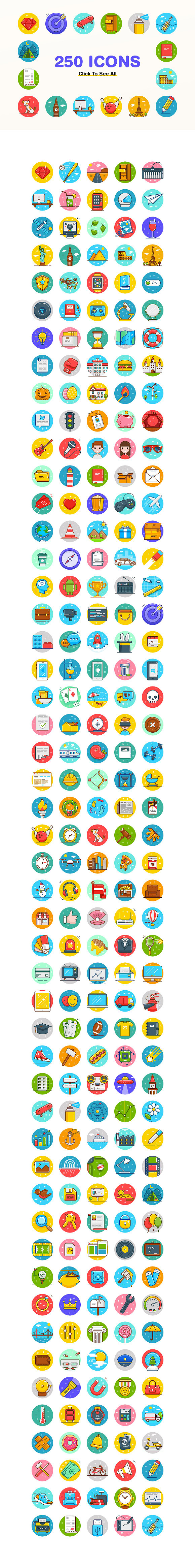 Complete Pixelbuddha Icons Bundle in Graphics - product preview 3