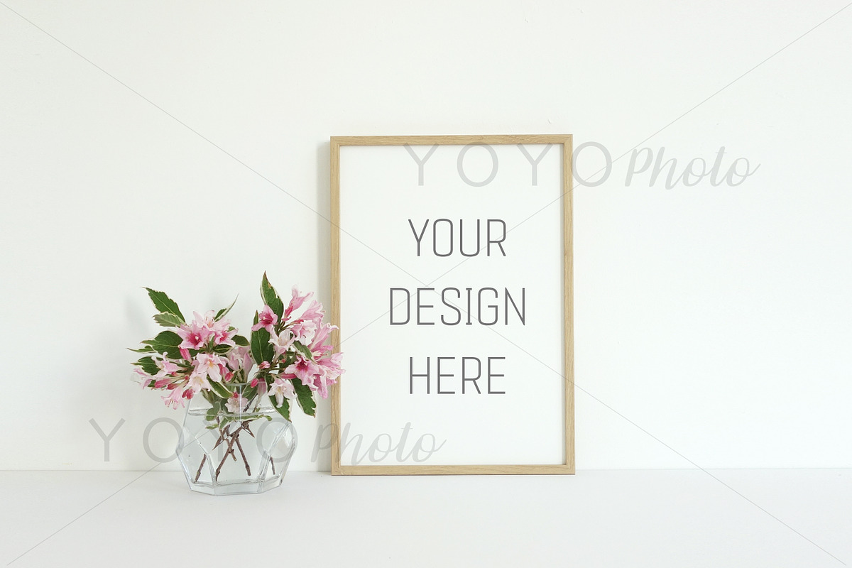 Poster Frame Mock Up, Styled Stock in Print Mockups - product preview 8