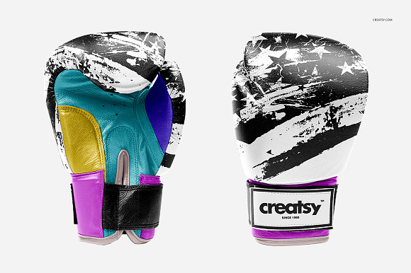 Boxing Gloves Mockup Set in Product Mockups - product preview 1