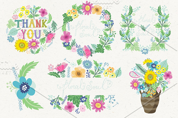 Floral soul. in Illustrations - product preview 7